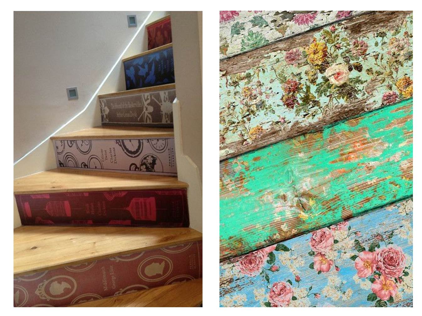 8 stairs wallpaper pattern leftover wallpaper blog restless design