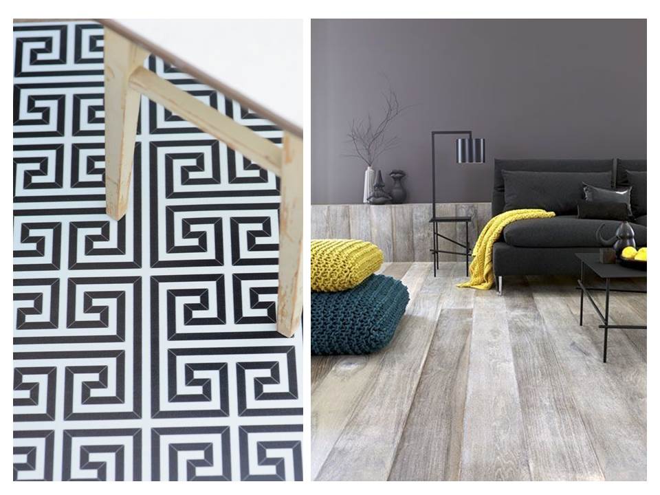 2. Vinyl-floor-tips-ideas-timber-pattern-black-white